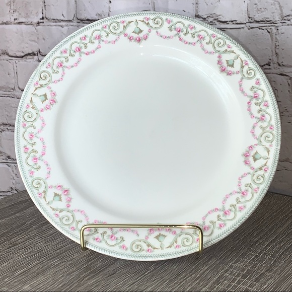 Elite Works Limoges France Floral Salad/Dessert Plate - Picture 2 of 5